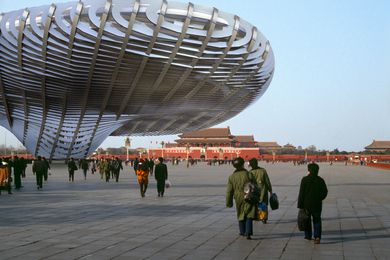 Tom Kovac’s virtual Beijing Pavilion was seemingly in Tiananmen Square, Beijing, 2006.