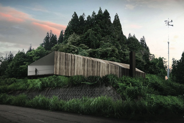 A finalist – the proposal by John Wardle Architects.