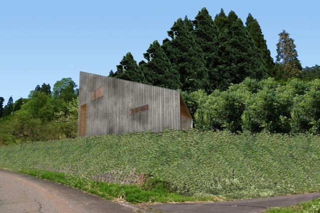 The winning proposal by Andrew Burns Architect.