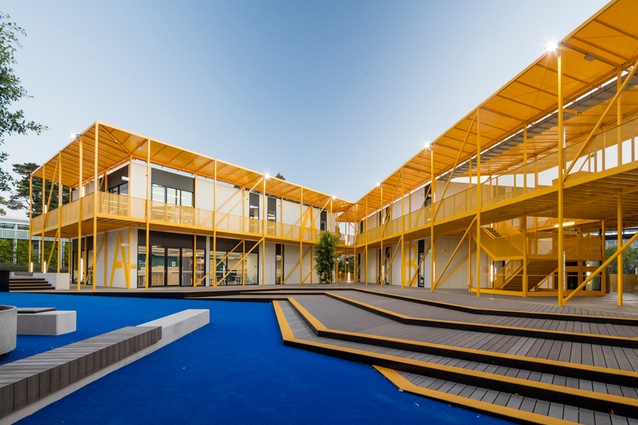 Monash Learning Village by Jackson Clements Burrows Architects.