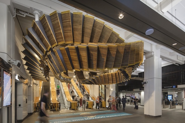 Wynyard Station Upgrade by Cox Architecture.