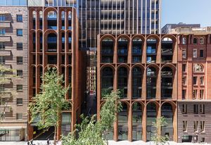 Each of Arc’s four facades matches the height and rhythm of neighbouring elevations, showing deference to its context.