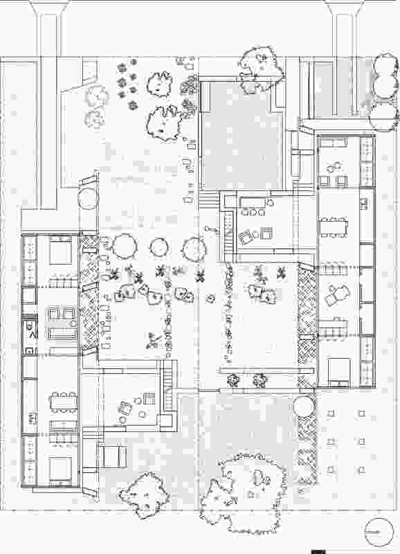 Suburban Garden House plan.