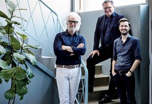Broderick Ely, Jonathon Boucher and Andrew Piva, directors at B. E. Architecture.