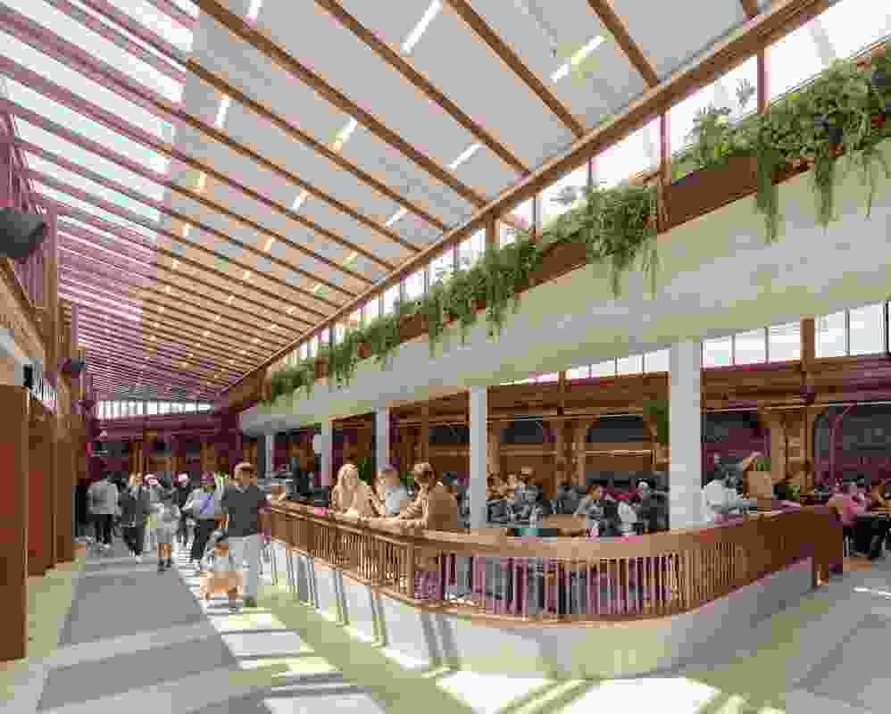 Queen's Food Hall by McCorkell Constructions ArchitectureAu