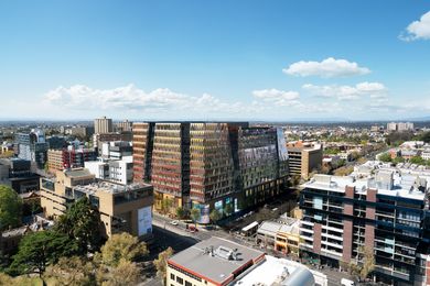 The proposed Carlton Connect precinct by Woods Bagot.