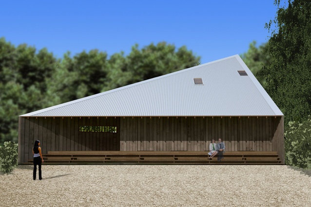 The winning proposal by Andrew Burns Architect.