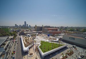 Prahran Square by Lyons Architecture and Aspect Studios.