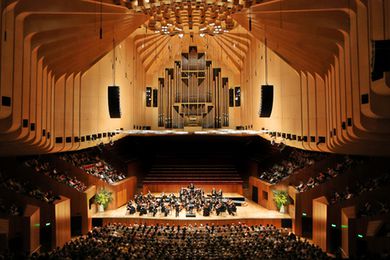 The existing Sydney Opera House Concert Hall, to be redesigned by ARM Architecture.