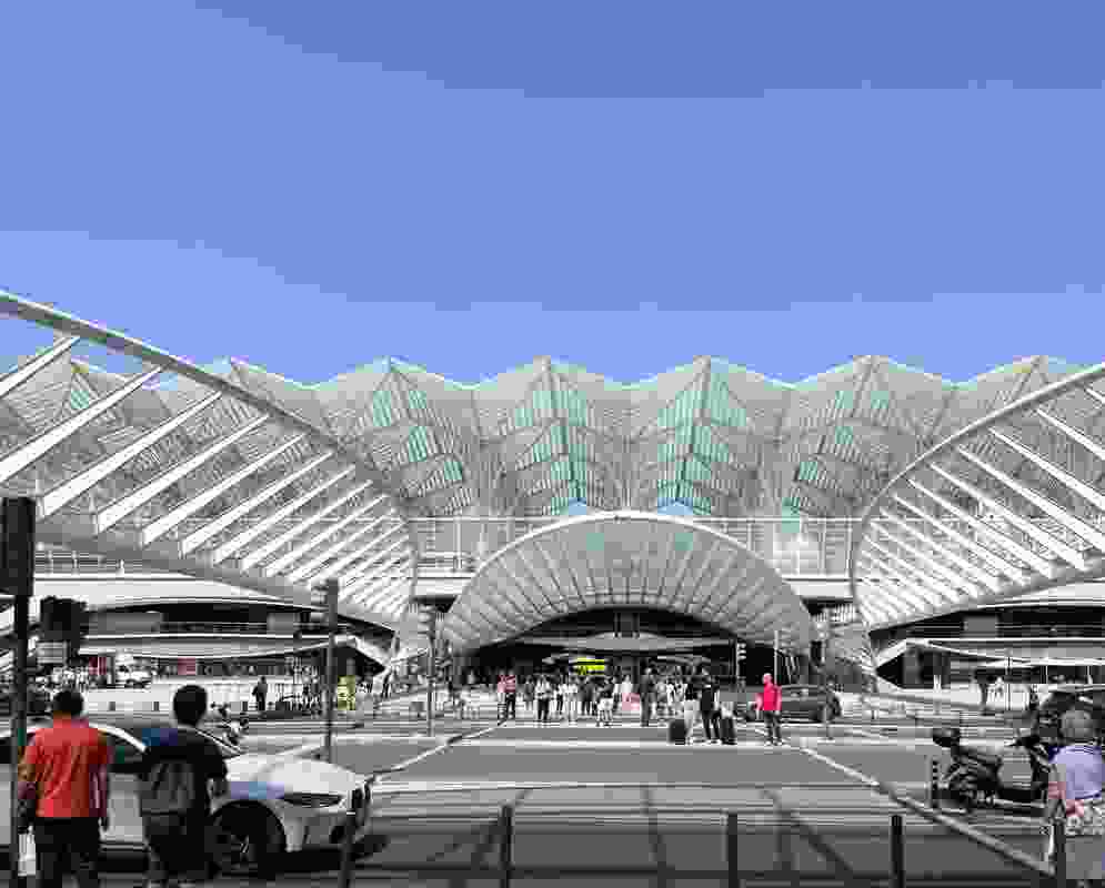 Lisbon Oriente Station by Santiago Calatrava.