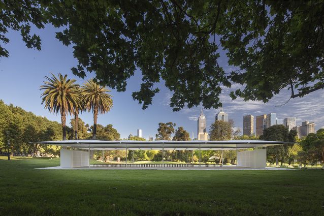 ‘The rational and the poetic’: Murcutt’s MPavilion opens