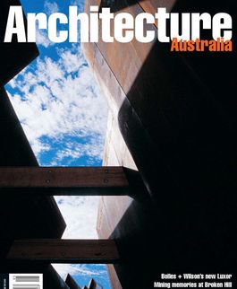 Architecture Australia, September 2001