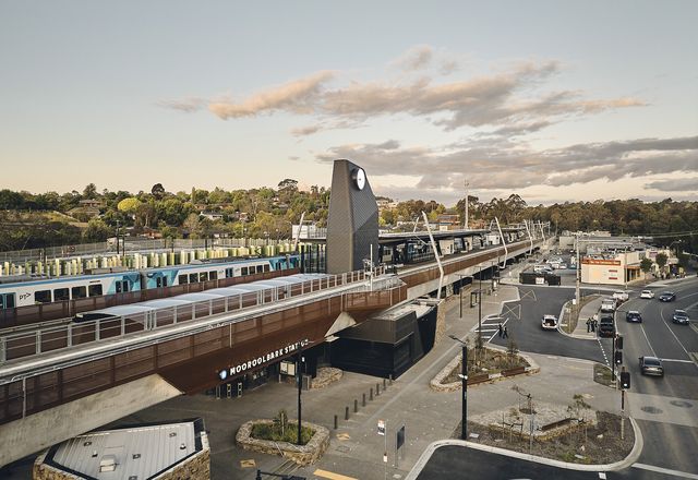 Lilydale and Mooroolbark Stations by BKK Architects, Kyriacou Architects, Jacobs and Aspect Studios