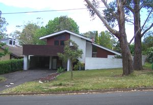 Split-level home at the Kingsdene Estate, Carlingford by Ken Woolley and Michael Dysart (1961), taken October 2012.