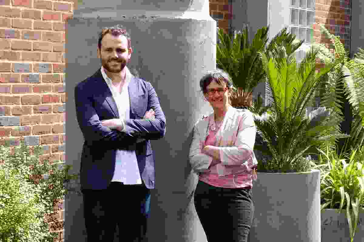 Australian architect Andrew Burns and British landscape designer Sarah Eberle.