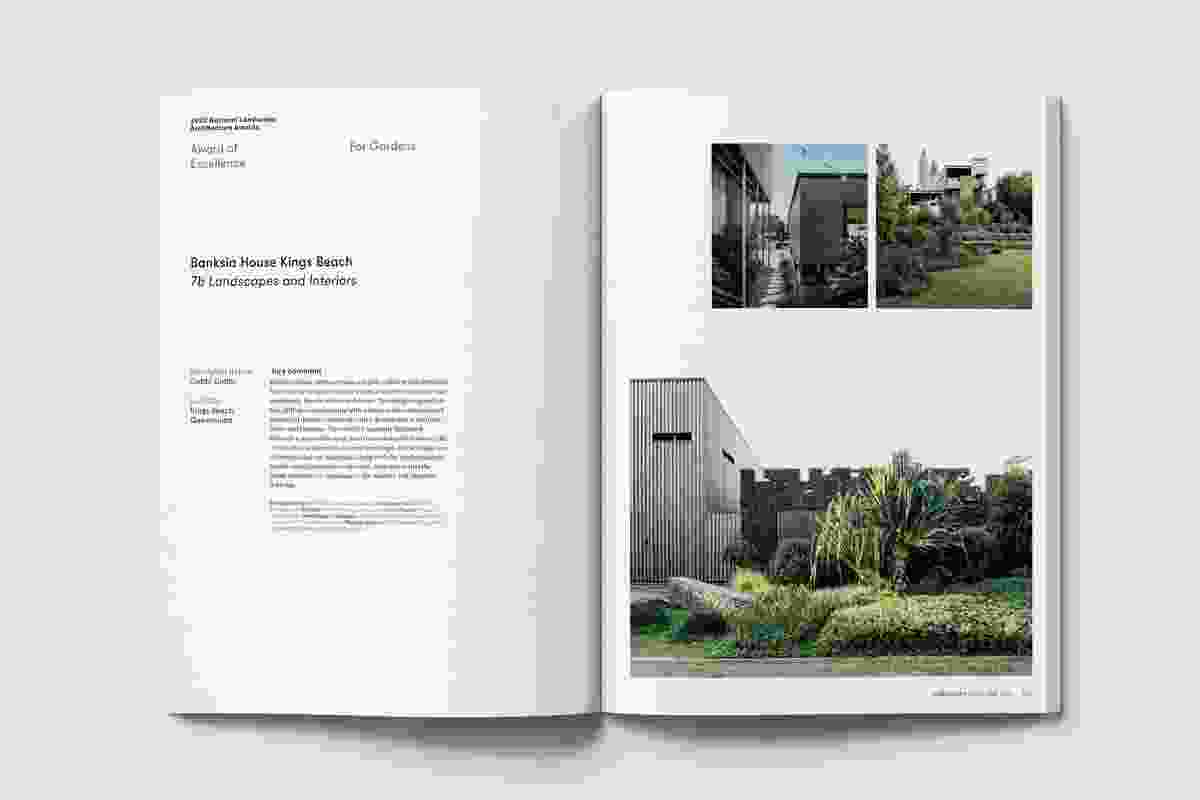 A spread from the November 2023 edition of Landscape Architecture Australia.