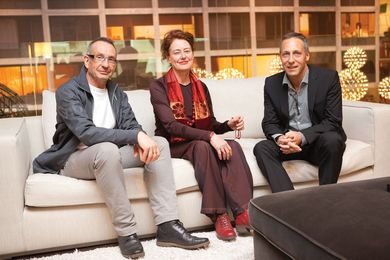 Speakers (from left): Ewen McDonald, Jennifer Turpin and Philip Vivian.