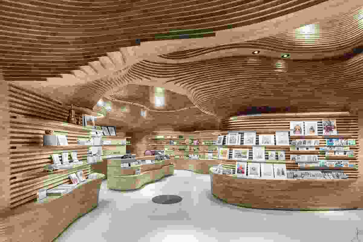 National Museum of Qatar Gift Shops by Koichi Takada Architects.