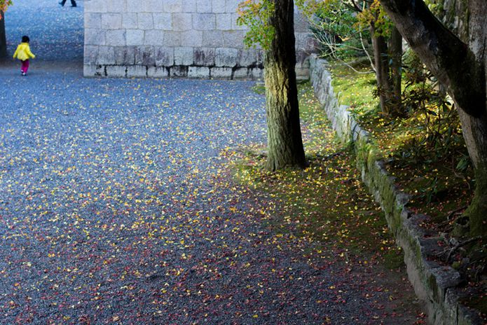 Empty courtyard, Shinjuku.