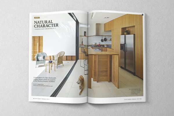 Kitchen by Kieron Gait Architects. 