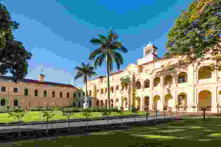 St. Joseph's Nudgee College Treacy Building by  Andrew Stombuco.