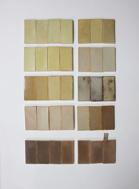 Tiles created during the Studio Bright process.